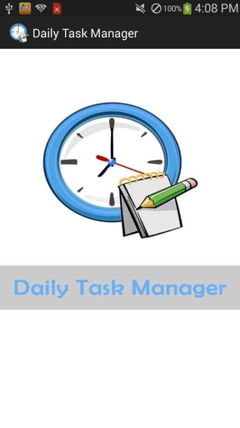 Daily Task Manager 4 تصوير الشاشة