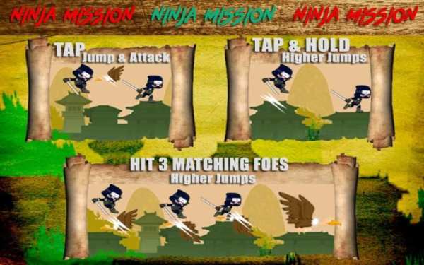 Ninja Mission - free screenshot 3