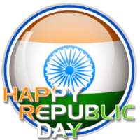 Happy Republic Day Frame