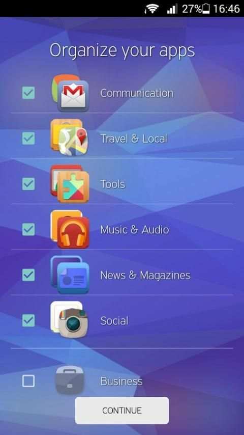 Fly Launcher 4 تصوير الشاشة