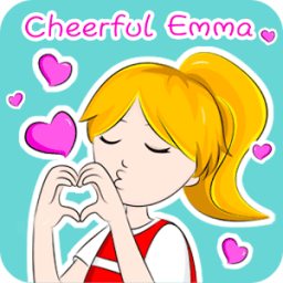 ikon Emma Sticker Gif for Keyboard
