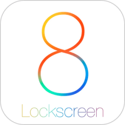 Lock Screen OS 8 For Android أيقونة