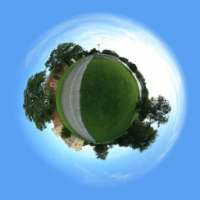 Tiny Planet - Globe Photo