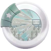 Clear mirror GO Keyboard
