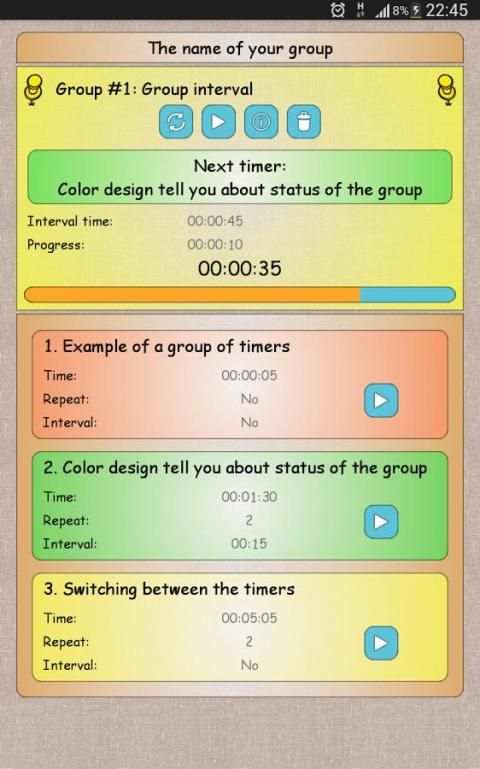 TTS Timer Free screenshot 1