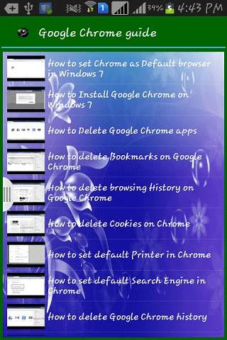 Chrome browser tutor screenshot 4