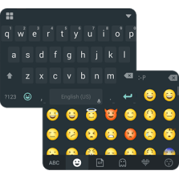 ikon Classic Black Keyboard Theme