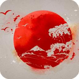 Japan Flags Live Wallpaper 1.00