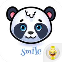 Panda Fighting Smiley Face on 9Apps