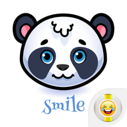Panda Fighting Smiley Face иконка