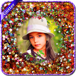 Glitter photo frame effects icon