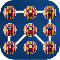 Barcelona pattern lock screen أيقونة