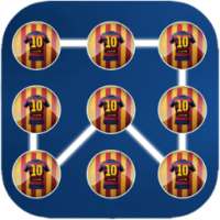 Barcelona pattern lock screen on 9Apps