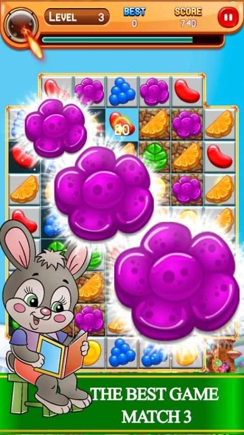 Candy Frozen Splash 4 تصوير الشاشة