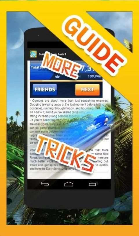 Cheat for Sonic Dash 2 screenshot 2