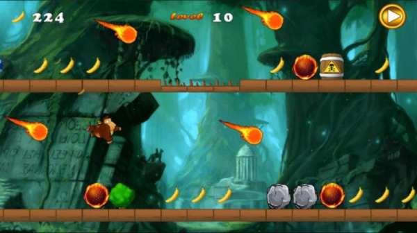 Temple Jungle Monkey Run скриншот 2