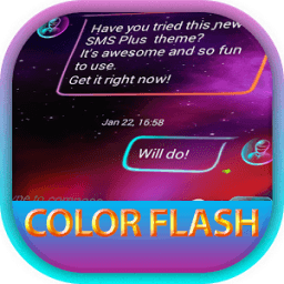 Color Flash GO SMS theme icon