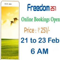 Freedom 251 Cash On delivery