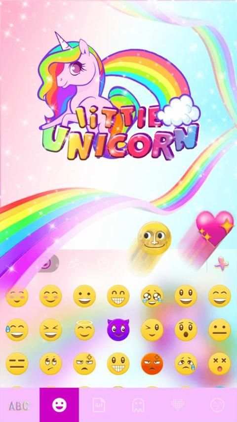 Little Unicorn Qwerty Keyboard screenshot 5