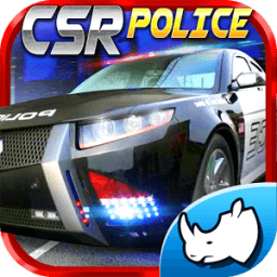 Cop Car Crash Racing CSR Chase أيقونة