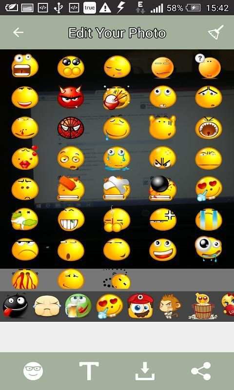 Emoji Photo Editor screenshot 3