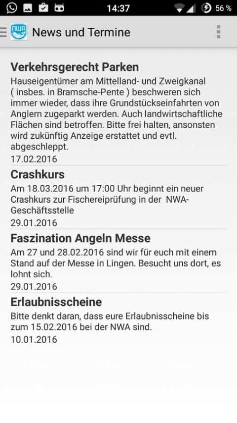 NWA App screenshot 3