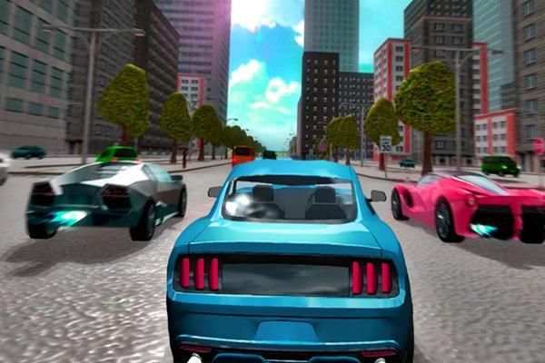 3D Racing Traffic Car скриншот 1