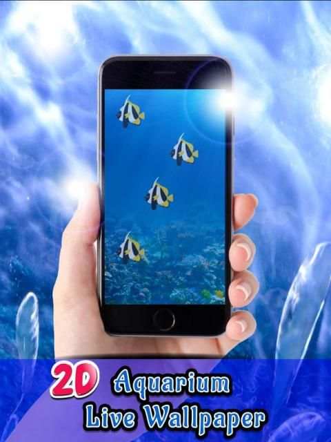 2D Aquarium Live Wallpaper screenshot 5