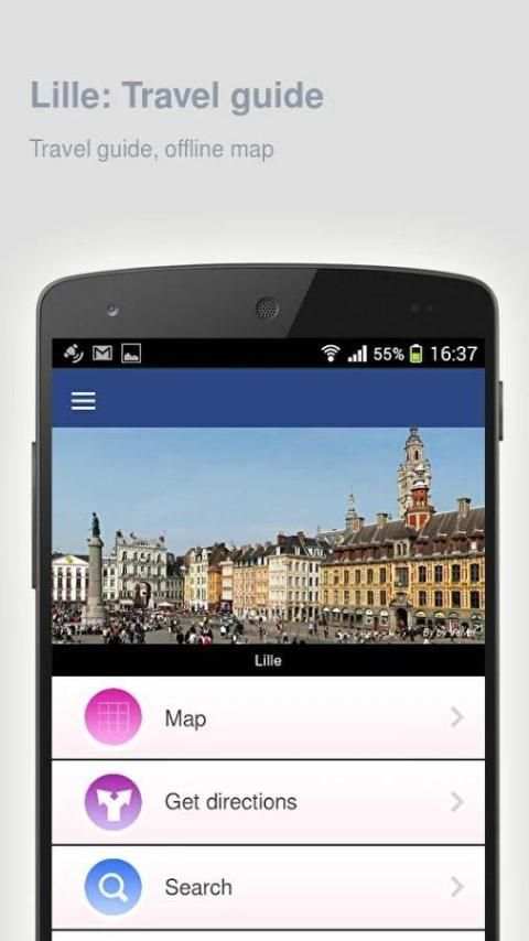 Lille: Offline travel guide screenshot 4