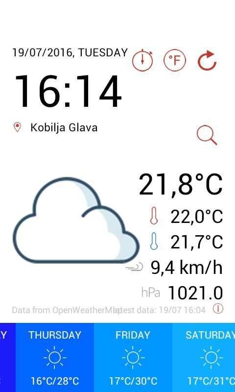 weather news скриншот 4