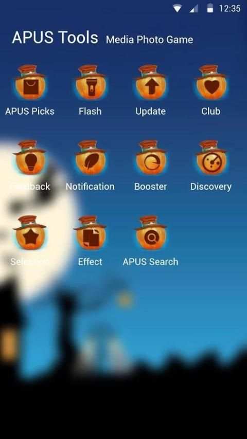 Halloween night theme for APUS screenshot 1