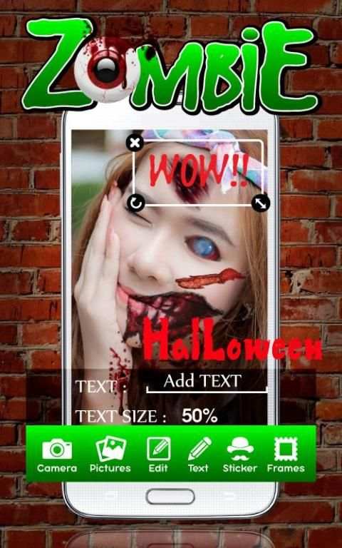 Zombie Face Photo Maker screenshot 4