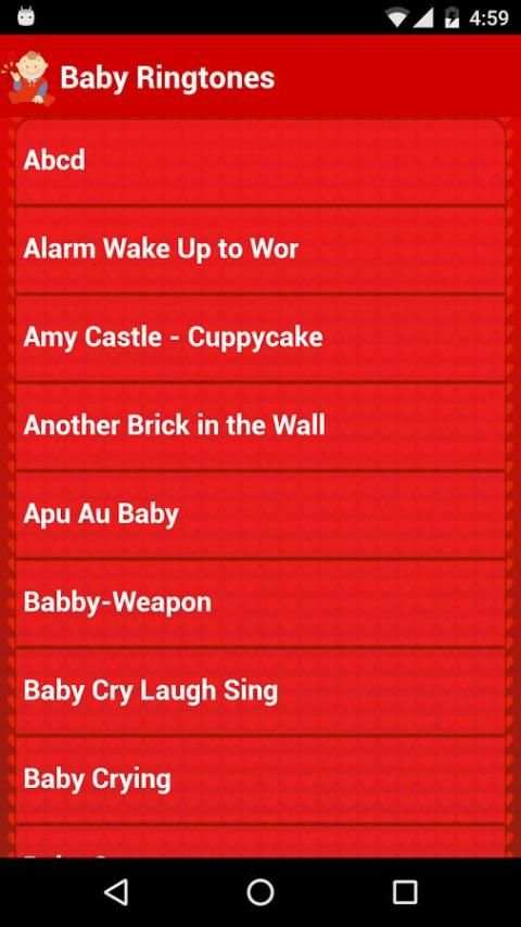 Funny Baby and Child Ringtones скриншот 8