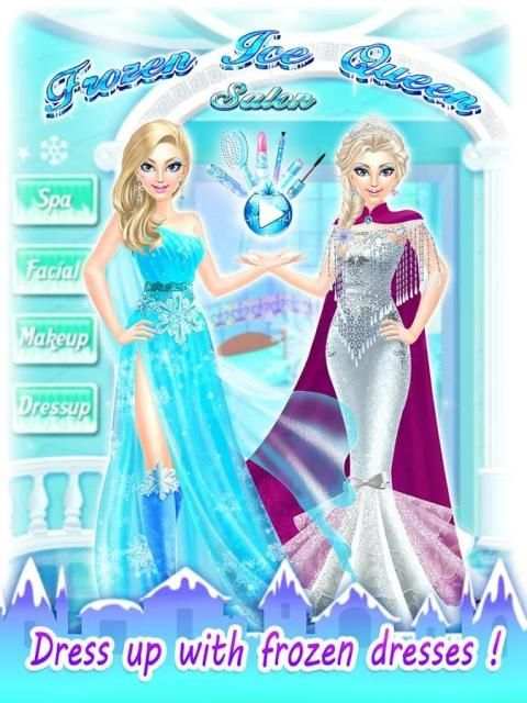 Frozen Ice Queen Salon screenshot 2