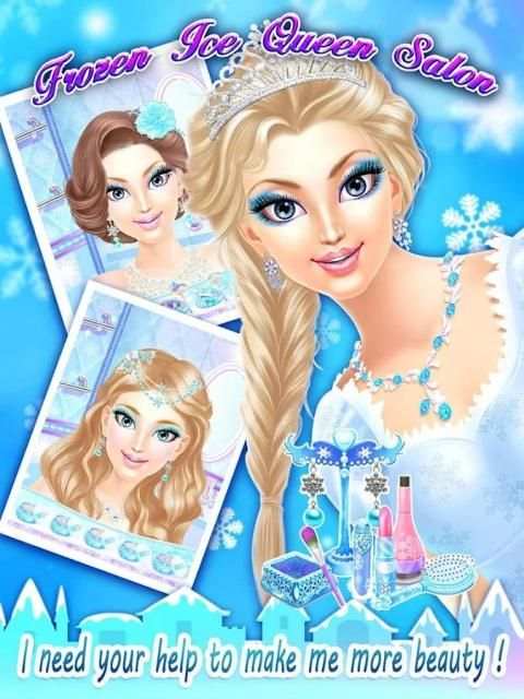 Frozen Ice Queen Salon screenshot 4