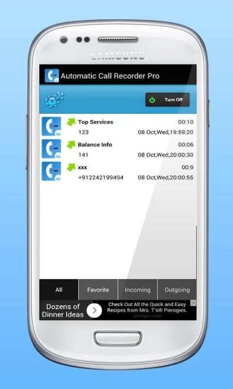Automatic Call Recorder Pro स्क्रीनशॉट 4