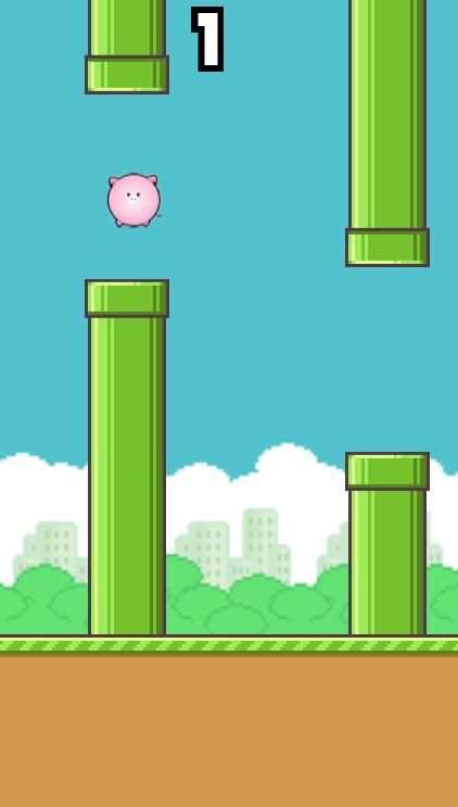Flappy Puffi screenshot 2
