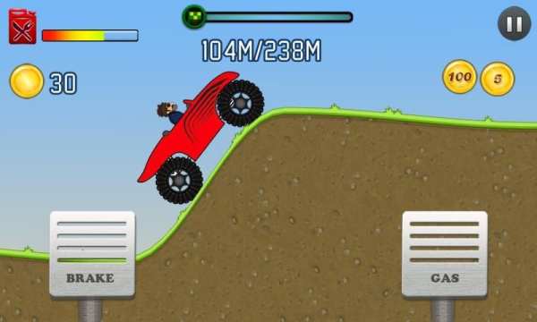 PvP Hill climb Racing screenshot 1