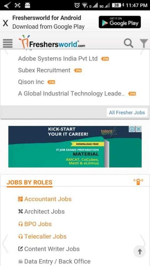Online Job Search 1 تصوير الشاشة