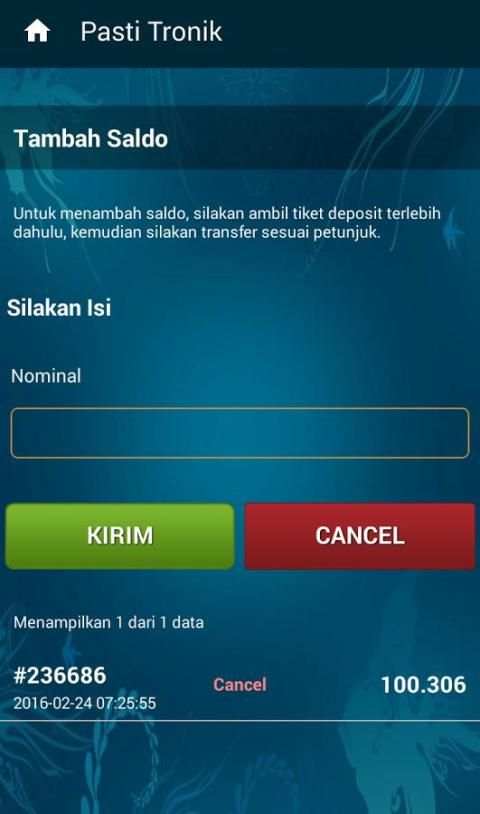 Pasti Tronik screenshot 1