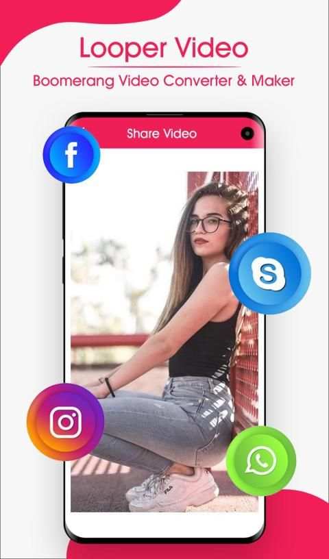 Boomrang Video - Loop Video Maker स्क्रीनशॉट 1