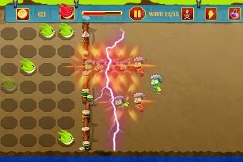 Zombies vs Birds Battle screenshot 1