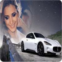 Racing Car Photo Frame on 9Apps