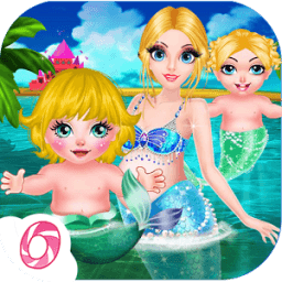 Mermaid Happily Play-Baby أيقونة