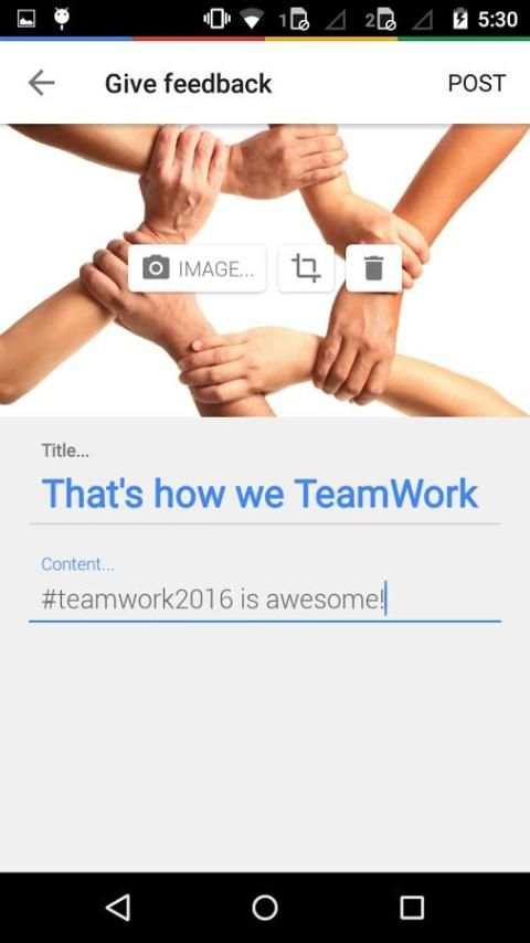 TeamWork for Googlers स्क्रीनशॉट 1