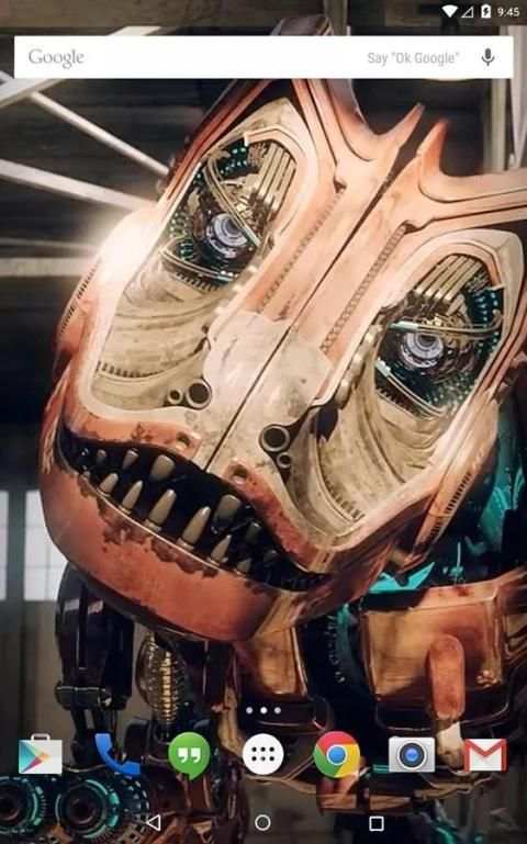 T-rex Transformer LWP screenshot 1