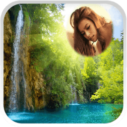 دمج الصور مع صور شلالات icon