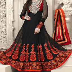 Girls Frock Designs 2016 أيقونة