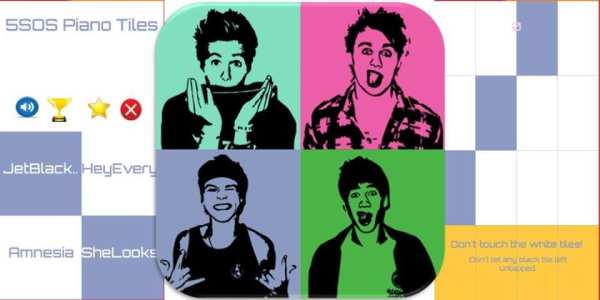 5SOS Piano Tiles screenshot 4