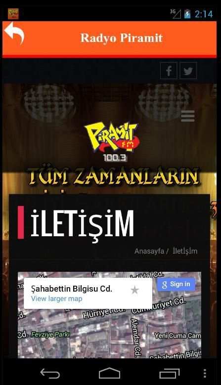 Radyo Piramit screenshot 1